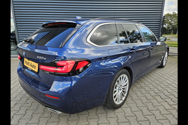 BMW 5 Serie Touring 530e xDrive Sportline Plug In Hybrid PHEV | Adaptive Cruise | Laser LED | 360 Camera | Head Up | Lederen Sportstoelen | Adaptief Onderstel |