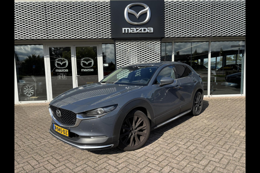 Mazda CX-30 2.0 e-SkyActiv-X M Hybrid Luxury IAS AUTOMAAT | 360 CAMERA | AERO PAKKET | AFNEEMBARE TERKHAAK | DEALERONDERHOUDEN | NL AUTO |