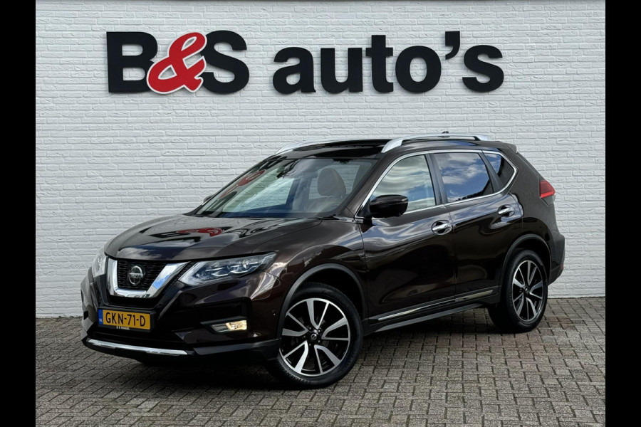 Nissan X-Trail 1.3 DIG-T Tekna Automaat Panoramadak Leder Led 360 Camera Verwarmd stuur, stoelen en achterbank