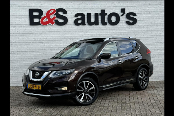 Nissan X-Trail 1.3 DIG-T Tekna Automaat Panoramadak Leder Led 360 Camera Verwarmd stuur, stoelen en achterbank