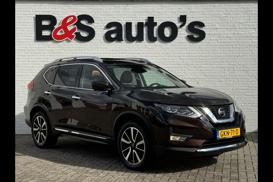 Nissan X-Trail 1.3 DIG-T Tekna Automaat Panoramadak Leder Led 360 Camera Verwarmd stuur, stoelen en achterbank