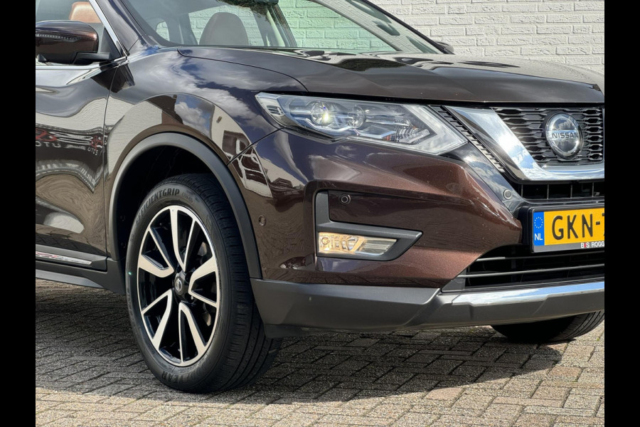 Nissan X-Trail 1.3 DIG-T Tekna Automaat Panoramadak Leder Led 360 Camera Verwarmd stuur, stoelen en achterbank