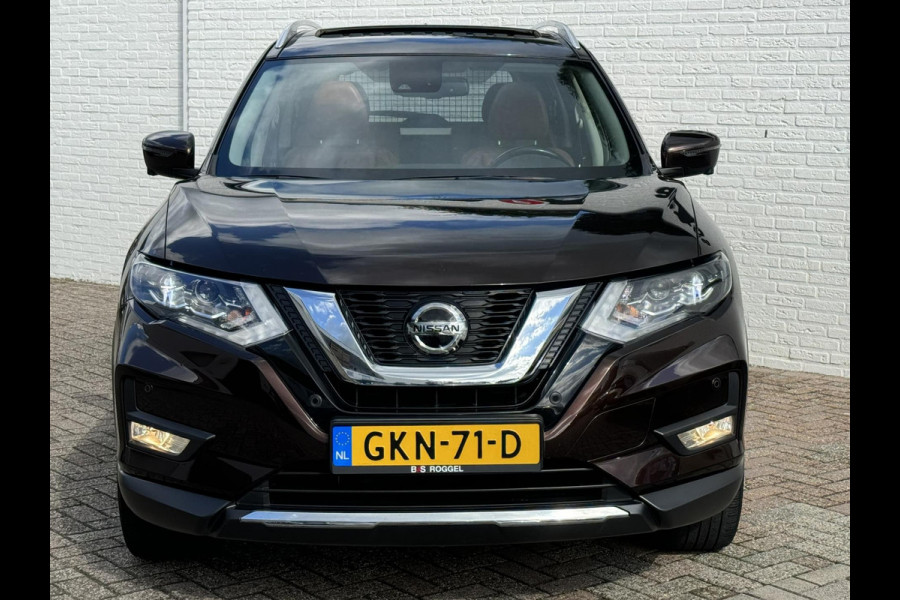 Nissan X-Trail 1.3 DIG-T Tekna Automaat Panoramadak Leder Led 360 Camera Verwarmd stuur, stoelen en achterbank