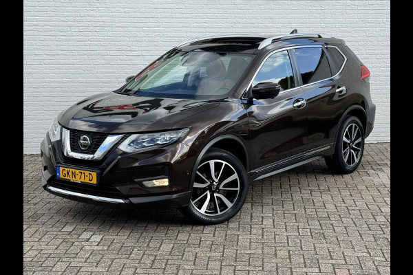 Nissan X-Trail 1.3 DIG-T Tekna Automaat Panoramadak Leder Led 360 Camera Verwarmd stuur, stoelen en achterbank