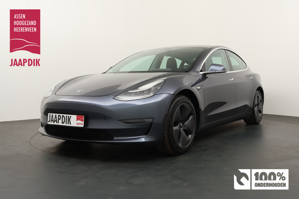 Tesla Model 3 BWJ 2020 351PK Long Range 75 kWh | AWD | LEER | CLIMA | CAMERA A | CARPLAY | NAVI | CRUISE | AUTOPILOOT