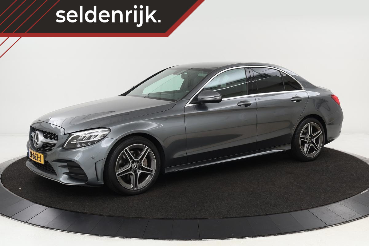 Mercedes-Benz C-Klasse 160 AMG | Stoelverwarming | Camera | Half leder | Navigatie | Full LED | Climate control | Cruise control | Park Assist