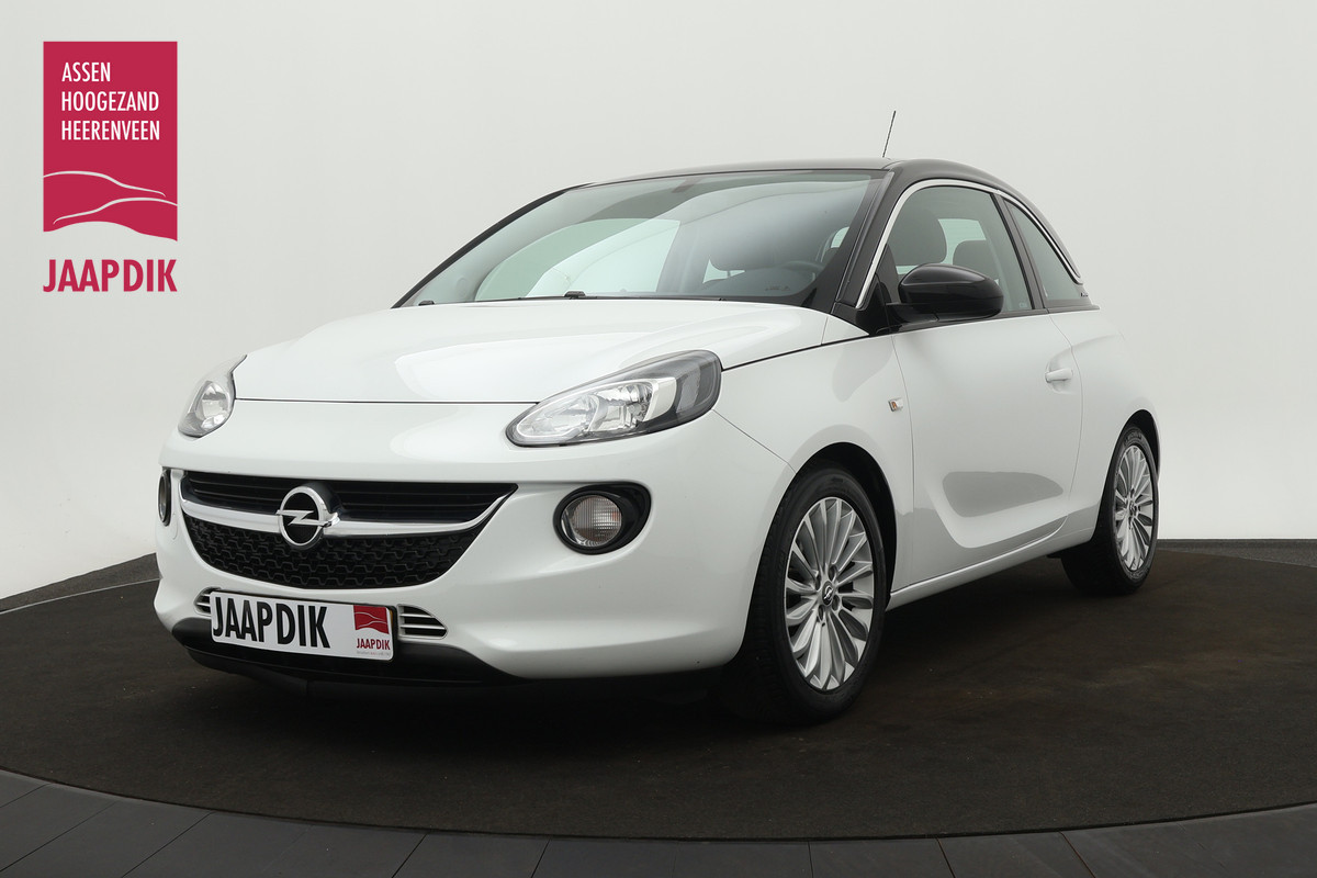 Opel ADAM BWJ 2017 / 1.0 Turbo 90PK Jam Favourite / Leer / Pano dak / Clima / Navi / Cruise / Stoelverw. / Stuurwiel verw. / Carplay /