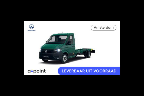 Volkswagen Crafter Highline EC L5 2.0 TDI Euro VI 164 pk GVW 5,5T VOORRAAD!! LAATSTE CHASsIS OP VOORRAAD!!