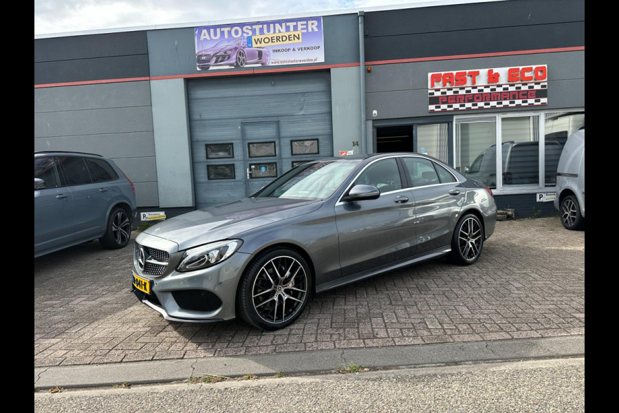 Mercedes-Benz C-Klasse 180 Solution AMG SPORT LEER AUT NAP APPLE CARPLAY LUXE