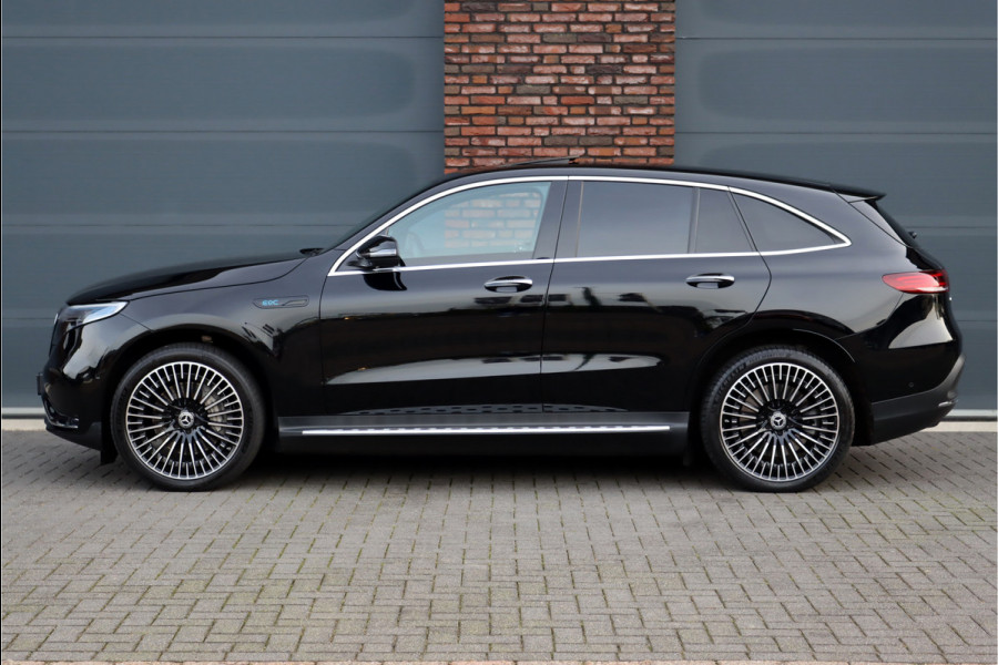 Mercedes-Benz EQC 400 4MATIC AMG Line 80 kWh | ex BTW € 47.500,- | Schuifdak | Surround Camera | Keyless Go | Trekhaak | Stoelverwarming V+A | Advanced Sound System | Luchtkwaliteitspakket |