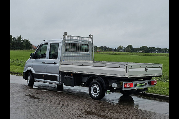 Volkswagen Crafter 30 2.0 TDI L3H2 Open Laadbak, 3.5t Trekhaak, LED, Dubbele Cabine, Navi, Airco, Euro6!