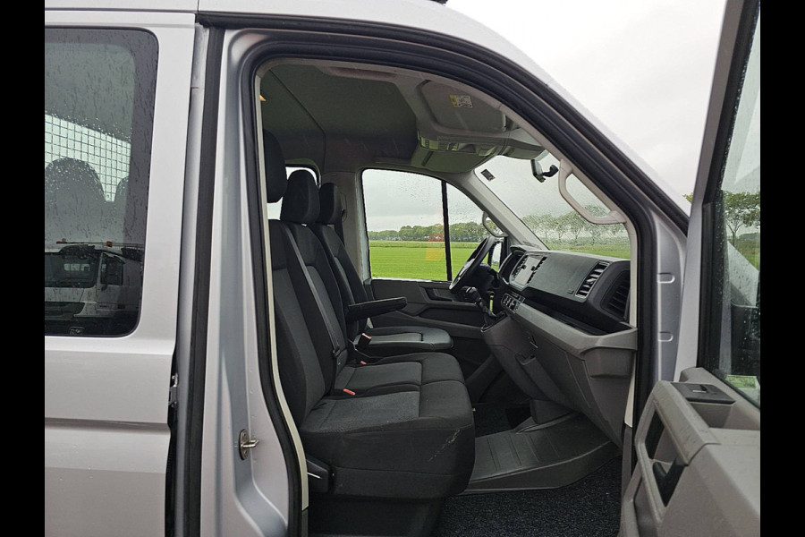 Volkswagen Crafter 30 2.0 TDI L3H2 Open Laadbak, 3.5t Trekhaak, LED, Dubbele Cabine, Navi, Airco, Euro6!