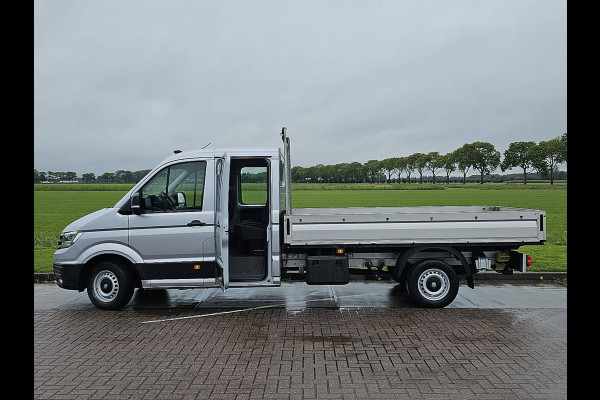 Volkswagen Crafter 30 2.0 TDI L3H2 Open Laadbak, 3.5t Trekhaak, LED, Dubbele Cabine, Navi, Airco, Euro6!