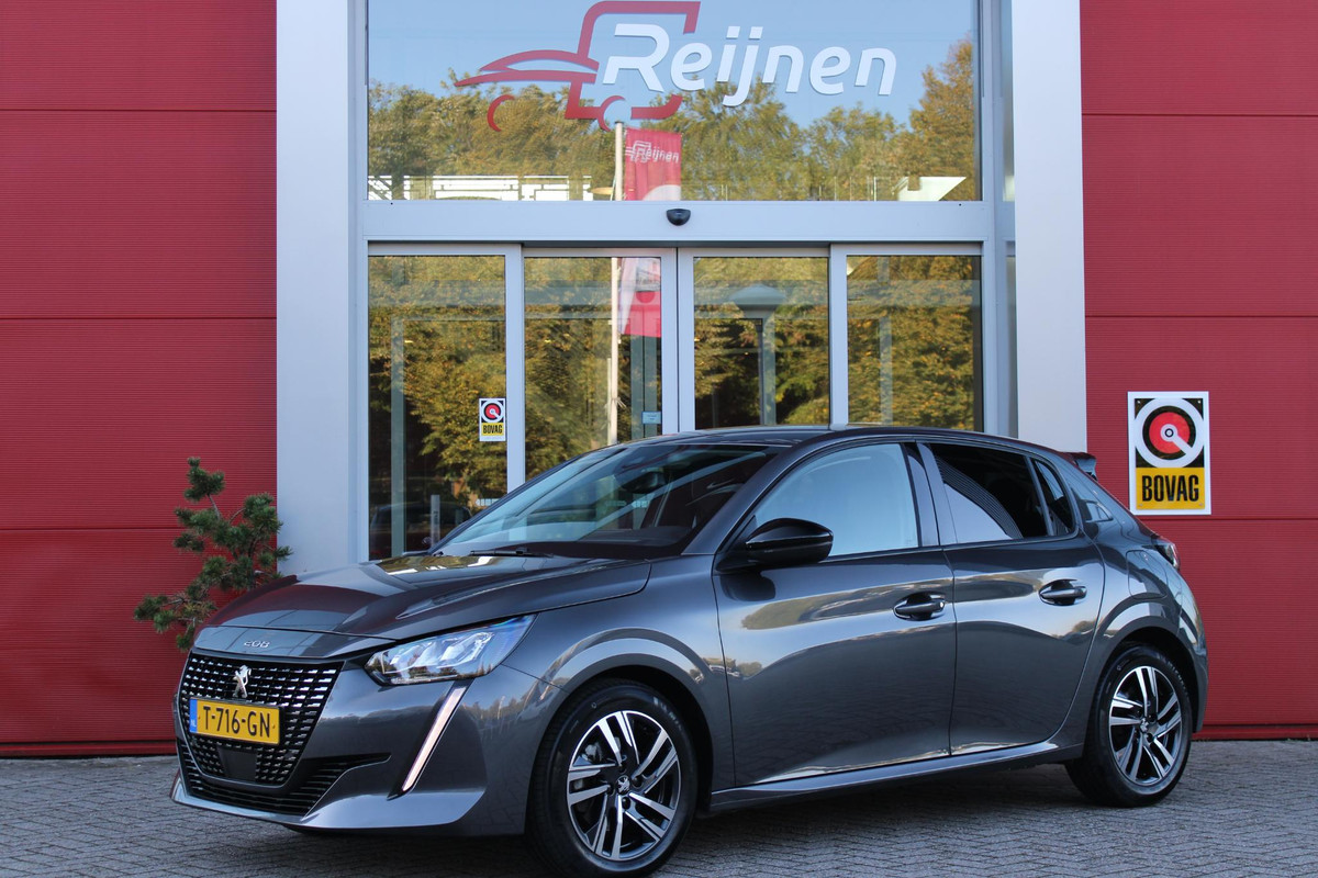 Peugeot 208 1.2 100PK AUTOMAAT Allure Pack | NAVIGATIE 10,25 "TOUCHSCREEN | APPLE CARPLAY/ANDROID AUTO | ACHTERUITRIJ CAMERA | DAB+ RADIO | CLIMATE CONTROL | CRUISE CONTROL | 3 D INSTRUMENTENPANEEL | LED KOPLAMPEN |