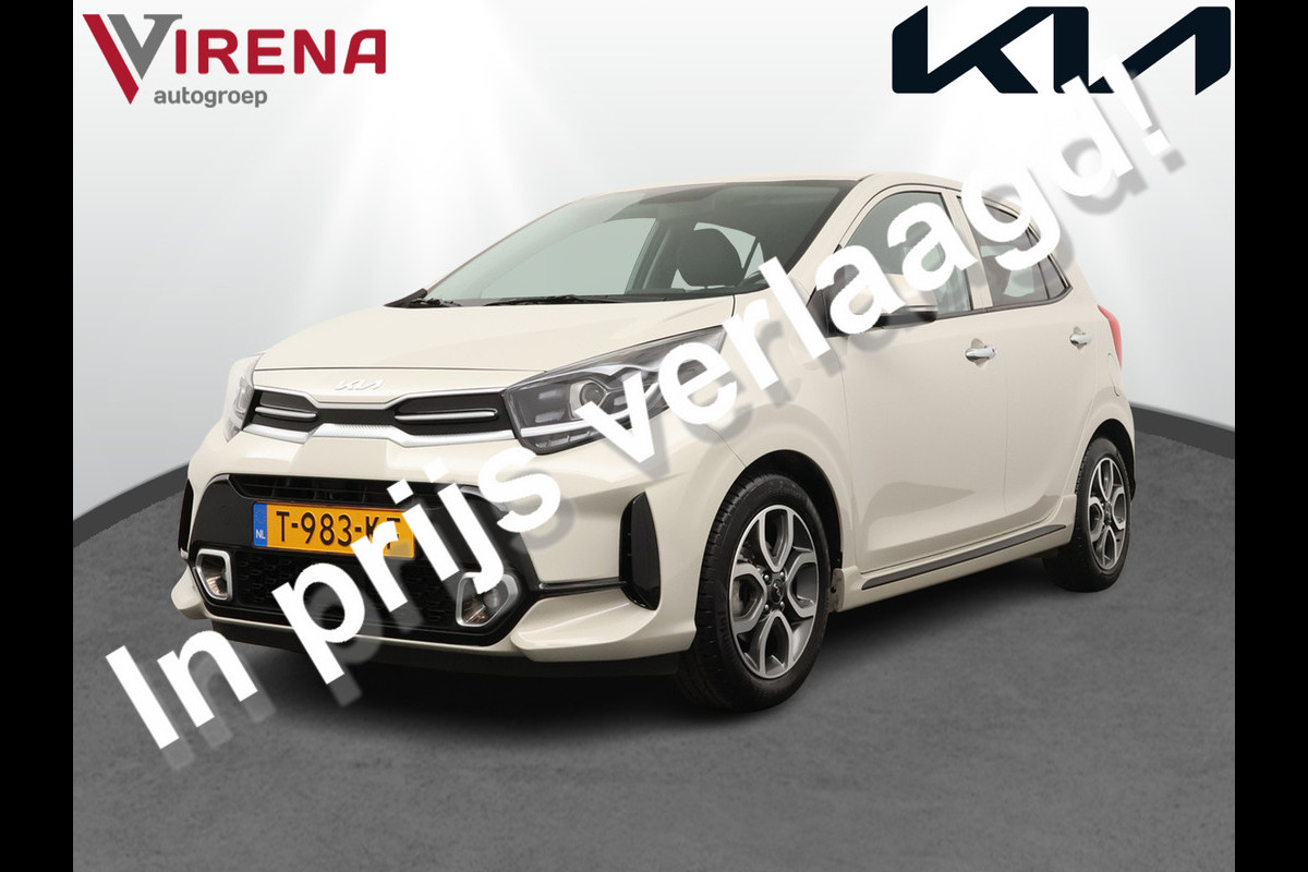 Kia Picanto 1.0 DPi GT-Line - Navigatie - Leder - Apple-/Android Carplay - Cruise Control - Climate Control - Fabrieksgarantie tot 11-07-2030