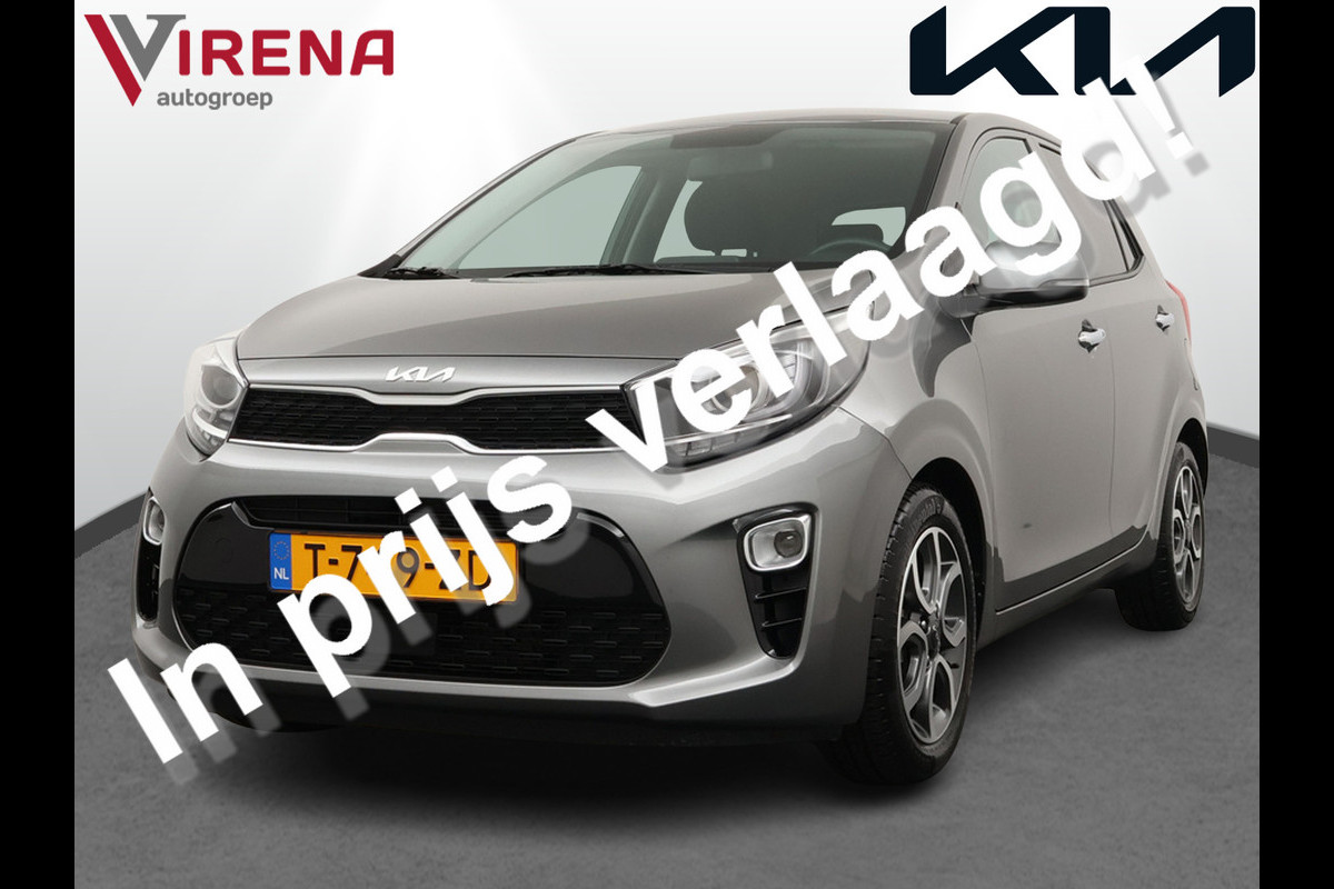 Kia Picanto 1.0 DPi DynamicPlusLine - Lichtmetalen Velgen - Cruise Control - Climate Control - Navigatie - Apple/Android Carplay - Fabrieksgarantie Tot 2030