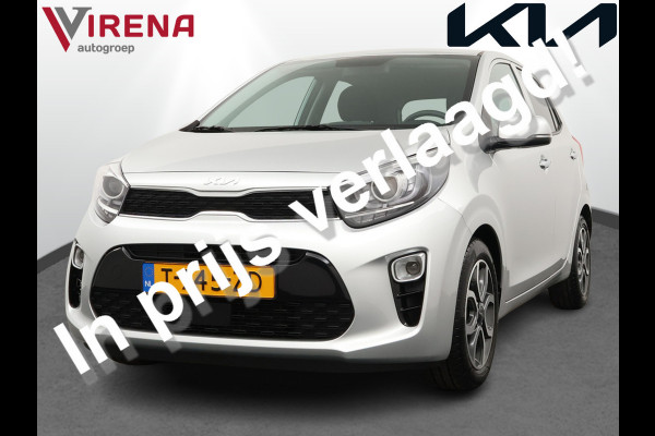 Kia Picanto 1.0 DPi DynamicPlusLine - Keyless Entry - Cruise Control - Climate Control - Navigatie - Leder - Fabrieksgarantie Tot 2030