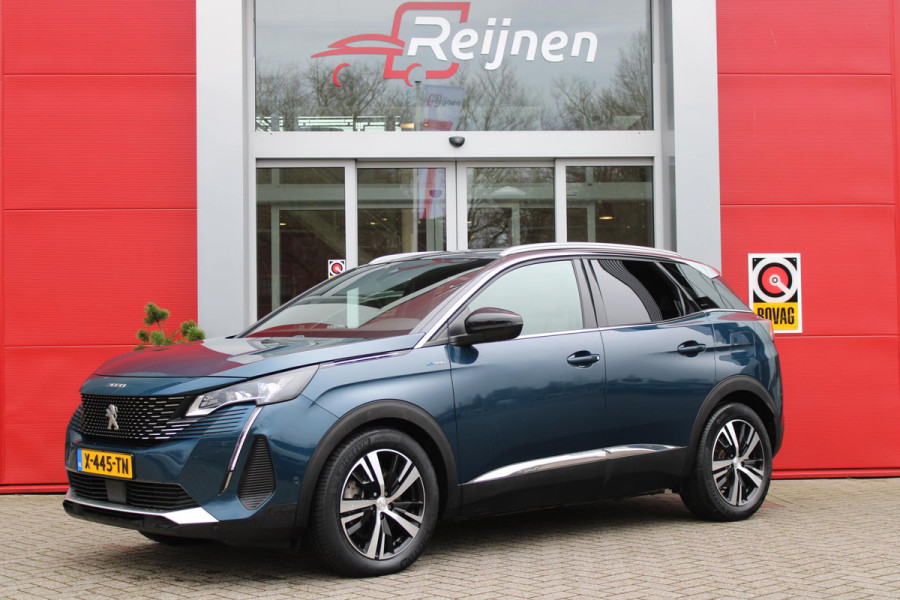 Peugeot 3008 1.6 HYbrid 225PK AUTOMAAT GT PACK | NAVIGATIE | APPLE CARPLAY/ANDROID AUTO | ACHTERUITRIJ CAMERA | FULL LED KOPLAMPEN | DODEHOEK BEWAKING | LICHTMETALEN VELGEN 18" | LANE ASSIST | CLIMATE CONTROL | DAB+ RADIO | ADAPTIVE CRUISE CONTROL |