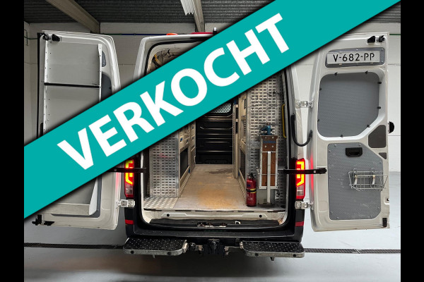 Volkswagen Crafter SERVICEWAGEN 35 2.0 TDI 140PK euro6 L3H3 (oude L2H2) V230 OMVORMER SORTIMO STANDKACHEL TREKHAAK RIJKLAARPRIJS