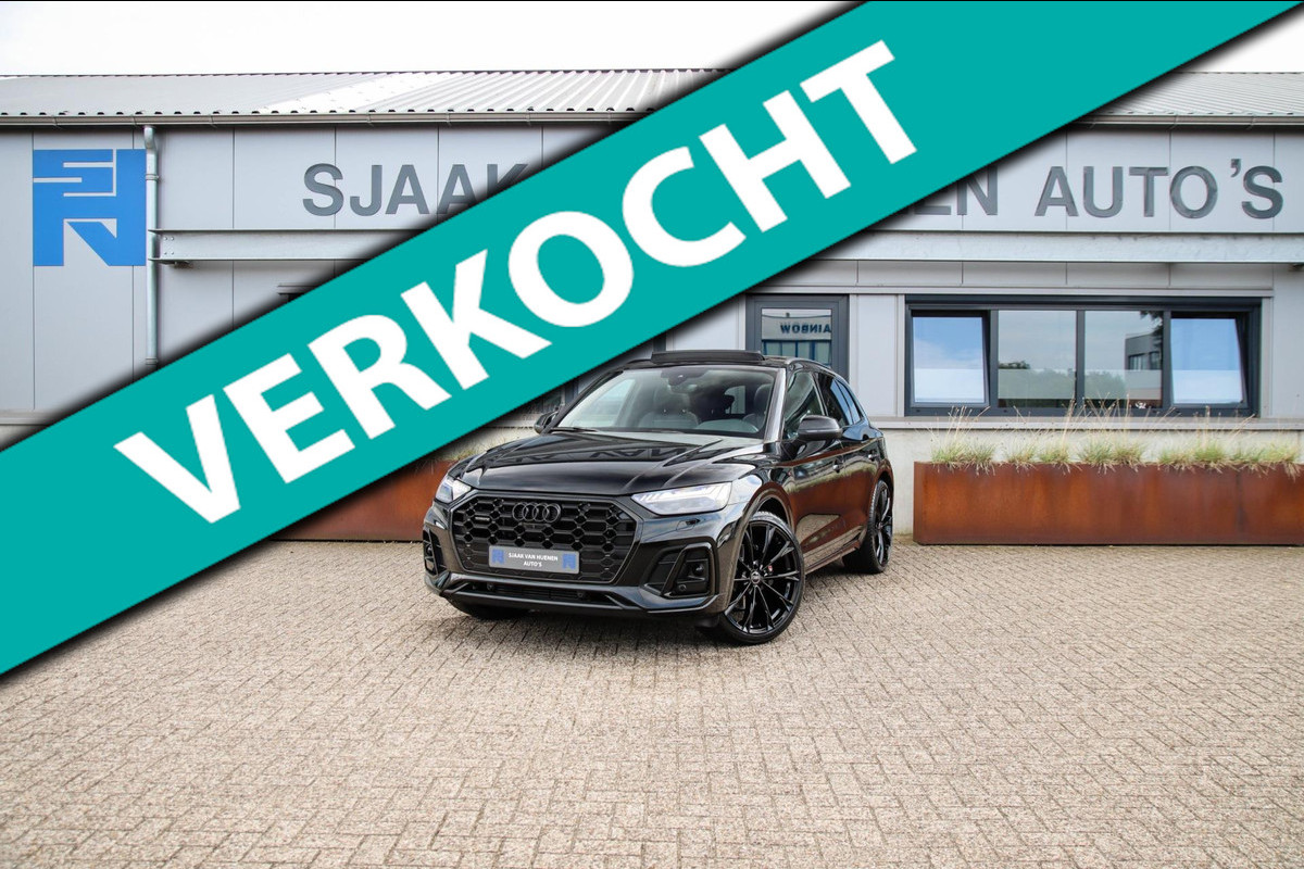 Audi Q5 50 TFSI e Quattro Competition Pro Line S S-Line 299pk Automaat! NIEUW MODEL|Panoramadak|Luchtvering|Virtual Cockpit|Matrix