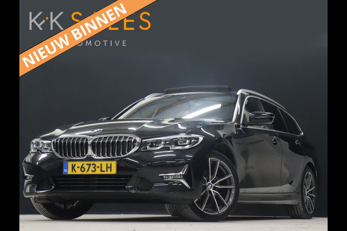 BMW 3 Serie Touring 318i Sport Line [SCHUIFKANTELDAK, APPLE CARPLAY, VOL LEDER, CAMERA, GROOT NAVIGATIE, ANDROID, ELEK KLEP, NIEUWSTAAT]