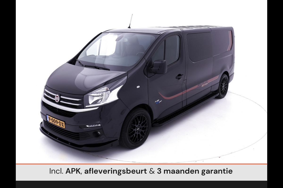 Fiat Talento 1.6 MJ EcoJet L2H1 Dubbele Cabine sx luxury luxe leder navi cruise lease 545,- p/md