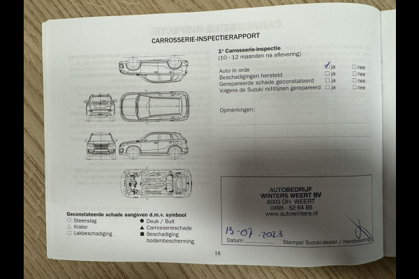 Suzuki Vitara 1.5 Hybrid Style Clima Camera+pdc voor/achter Navigatie Adaptive cruise