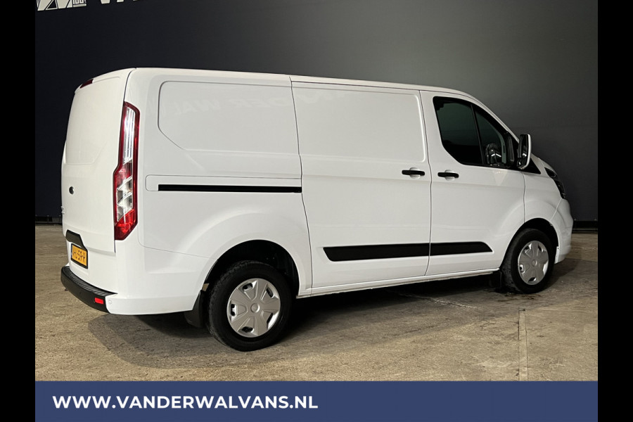 Ford Transit Custom 2.0TDCI L1H1 Euro6 Airco | LED | Cruisecontrol | Parkeersensoren Bijrijdersbank, 2500kg trekvermogen, achterklep