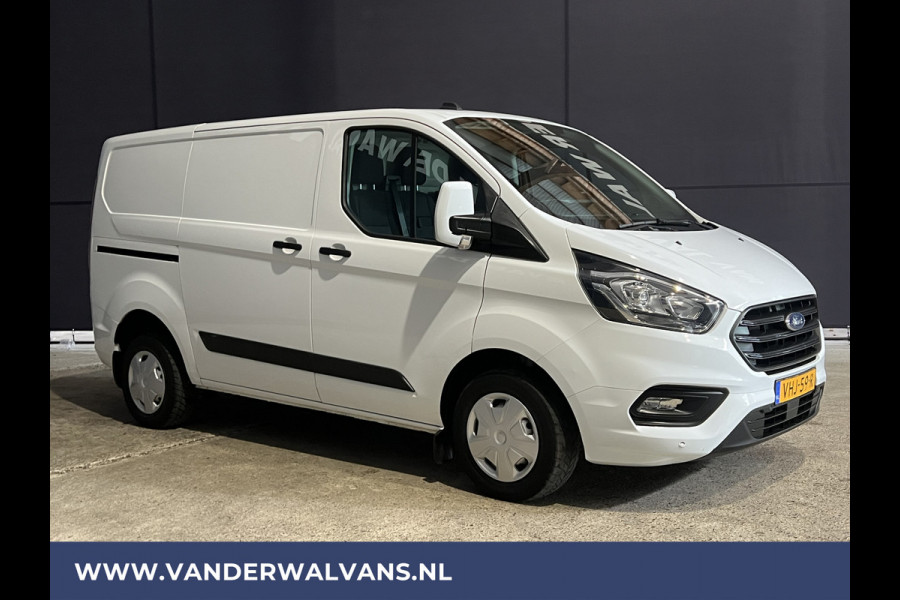 Ford Transit Custom 2.0TDCI L1H1 Euro6 Airco | LED | Cruisecontrol | Parkeersensoren Bijrijdersbank, 2500kg trekvermogen, achterklep