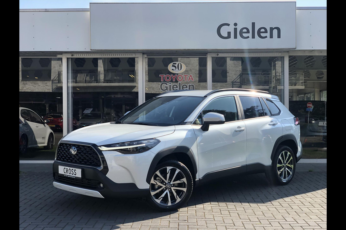 Toyota Corolla Cross 2.0 High Power Hybrid AWD Style | Dodehoekherkenning, Parkeersensoren, Stoel + Stuurverwarming, Keyless, 4X4