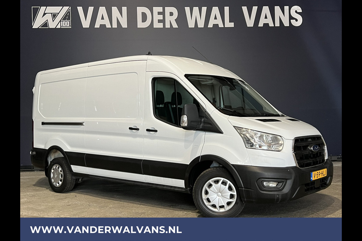 Ford Transit 2.0 TDCI 130pk L3H2 Euro6 Airco | Navigatie | Apple Carplay | LED | Cruisecontrol Android Auto, Verwarmde voorruit, Stoelverwarming, Parkeersensoren, Bijrijdersbank