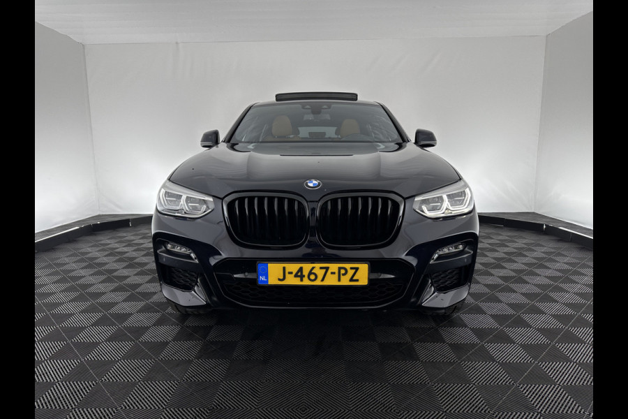 BMW X4 xDrive20i High Executive Edition AUT. *VIRTUAL-COCKPIT | PANO | HEAD-UP | NAVI-FULLMAP | FULL-LED | VOLLEDER | ECC | CRUISE | CAMERA | SFEERVERLICHTING | BLIND-SPOT | LANE-ASSIST | DAB | 20'' | PDC*