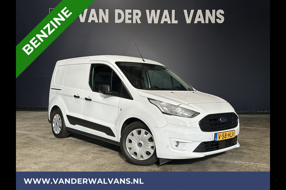 Ford Transit Connect 1.0 EcoBlue 101pk L1H1 BENZINE motor Euro6 Airco | Parkeersensoren | 3-Zits Bluetooth-telefoonvoorbereiding, verwarmde voorruit, bijrijdersbank