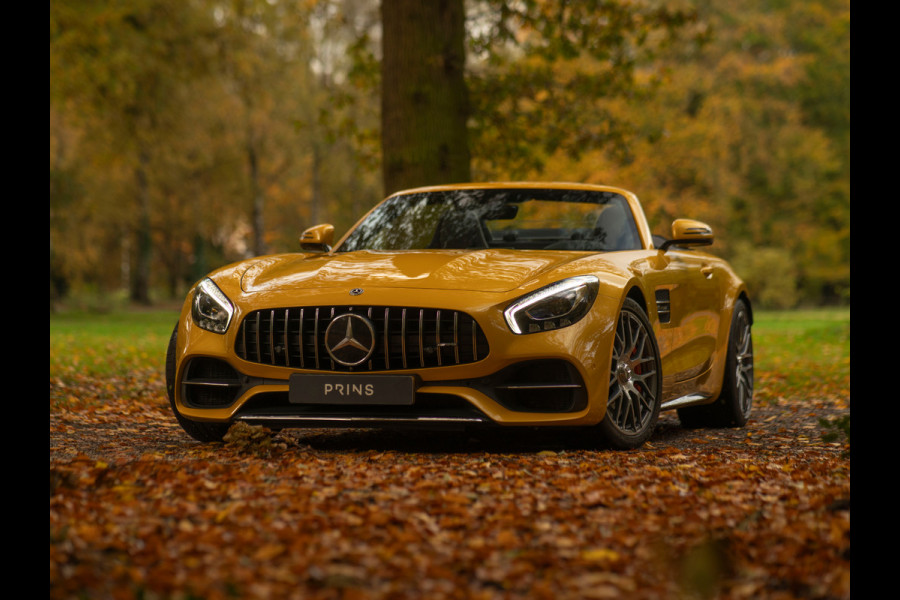 Mercedes-Benz AMG GT Roadster C | Performance seats | Carbon interieur | Stoelkoeling | Camera | Solarbeam Yellow