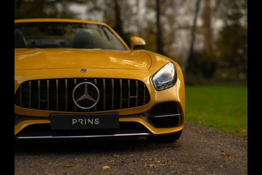 Mercedes-Benz AMG GT Roadster C | Performance seats | Carbon interieur | Stoelkoeling | Camera | Solarbeam Yellow