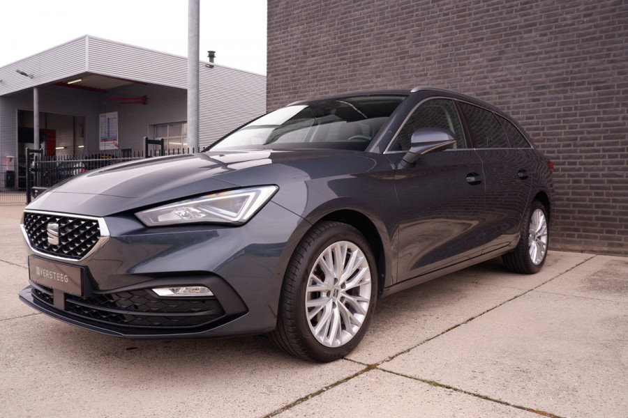 Seat Leon Sportstourer 1.5 eTSI Xcellence | LED | Keyless | Navi | Camera | Carplay | Climate | Adap. Cruise