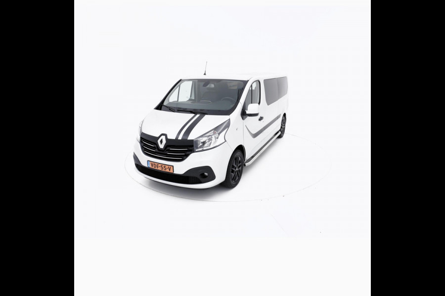 Renault Trafic 1.6 dCi L2H1 silver black editon dubbele cabine navi airco cruise leder