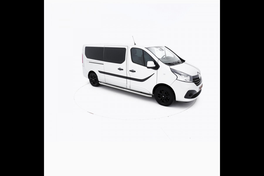 Renault Trafic 1.6 dCi L2H1 silver black editon dubbele cabine navi airco cruise leder