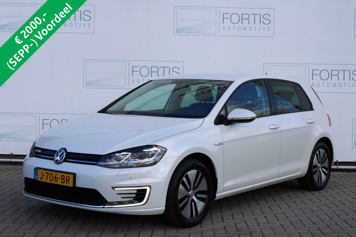 Volkswagen e-Golf e-Golf 11900,- NA SUBSIDIE! | VIRTUAL COCKPIT | STOELVERW |