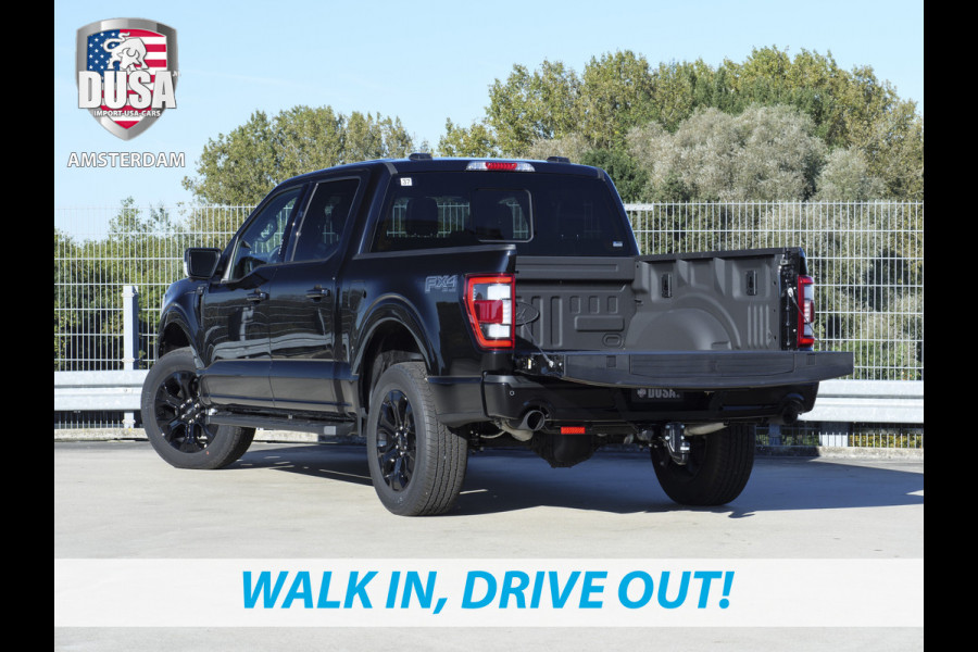 Ford USA F-150 5.0 V8 | SuperCrew Lariat FX4 | Black Edition 360 Camera | Pano | Black Edition Meerprijs extra opties / Accessoires - Deksel, Backflip, Fenders, wraps, Stripings etc