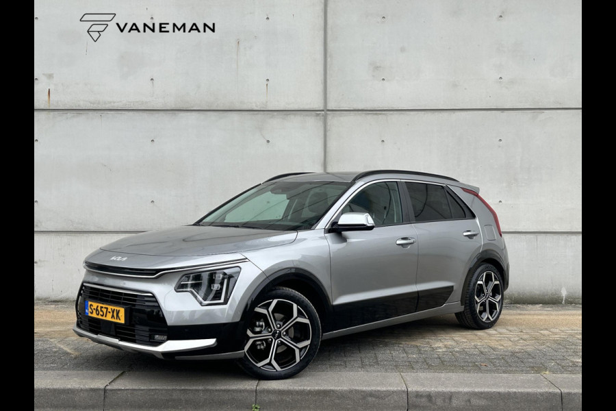 Kia Niro 1.6 GDi Hybrid ExecutiveLine Automaat | Schuif-/Kanteldak | Leder | Harman/Kardon | 18” Velgen | Stoelverkoeling | Camera | Navi | Stuur-/Stoelverwarming | Clima | Key-Less | Apple CarPlay/Android Auto | PDC | Cruise | LED |