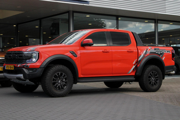 Ford Ranger 3.0 EcoBoost Raptor V6 Automaat! | 287pk | Raptor Pack | Elek. Rollertop | Code Orange | Trekhaak |