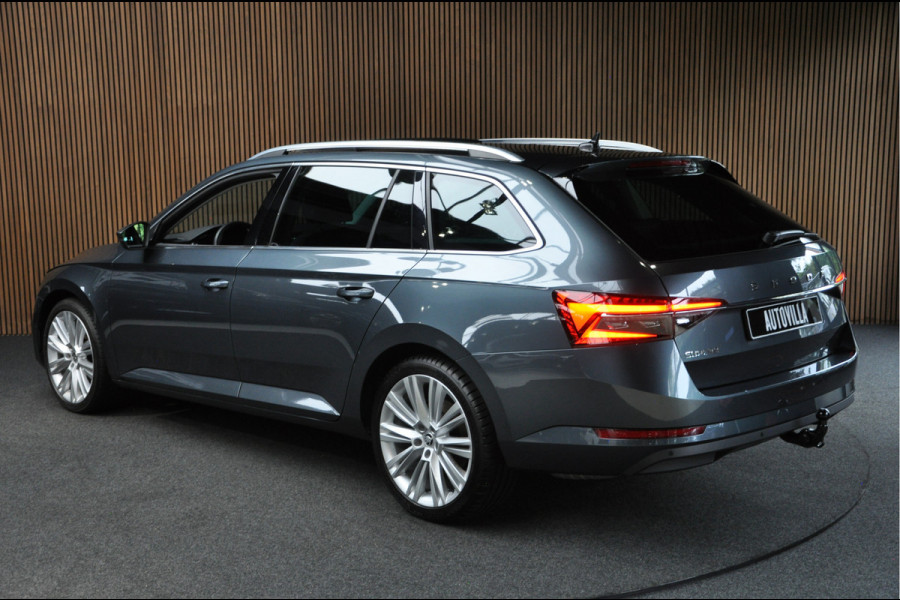 Škoda Superb Combi 1.5 TSI ACT Pano Elektr. achterklep Navi Crystal Lighting Camera XDS Matrix LED Stoelverwarming voor &  achter