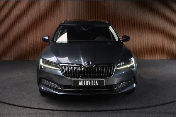 Škoda Superb Combi 1.5 TSI ACT Pano Elektr. achterklep Navi Crystal Lighting Camera XDS Matrix LED Stoelverwarming voor &  achter