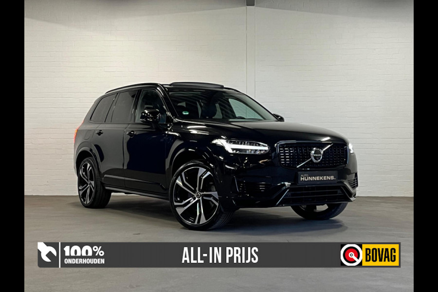 Volvo XC90 Recharge T8 AWD R-Design 22 inch | Luchtvering | Harman/Kardon | Adapt. Cruise c. | Open dak