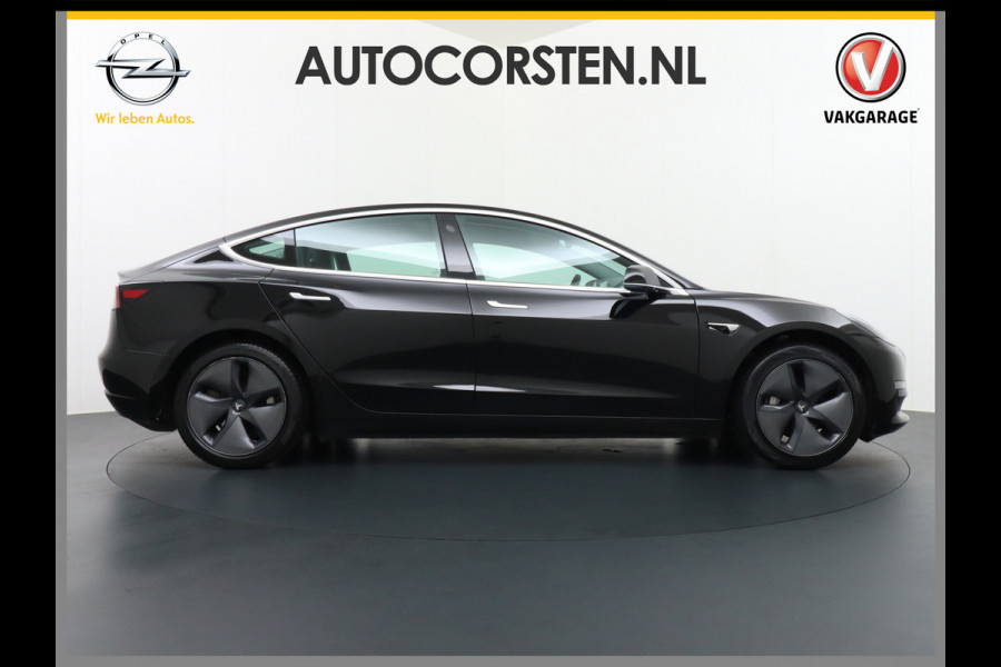 Tesla Model 3 SR+60kWh 325PK AutoPilot FSD.vb Leer PanoDak Adaptive cruise 18" Camera's Elektr.-Stuur+Stoelen+Spiegels+Geheugen+Easy-Entry+Ver Ecc Navigatiesysteem full map LED-a+v Comfortstoel(en) ACC Dual-ECC DAB Voorverwarmen interieur via App Keyless via Telefoonsleutel One-Pedal-Drive Origin. NLse auto !