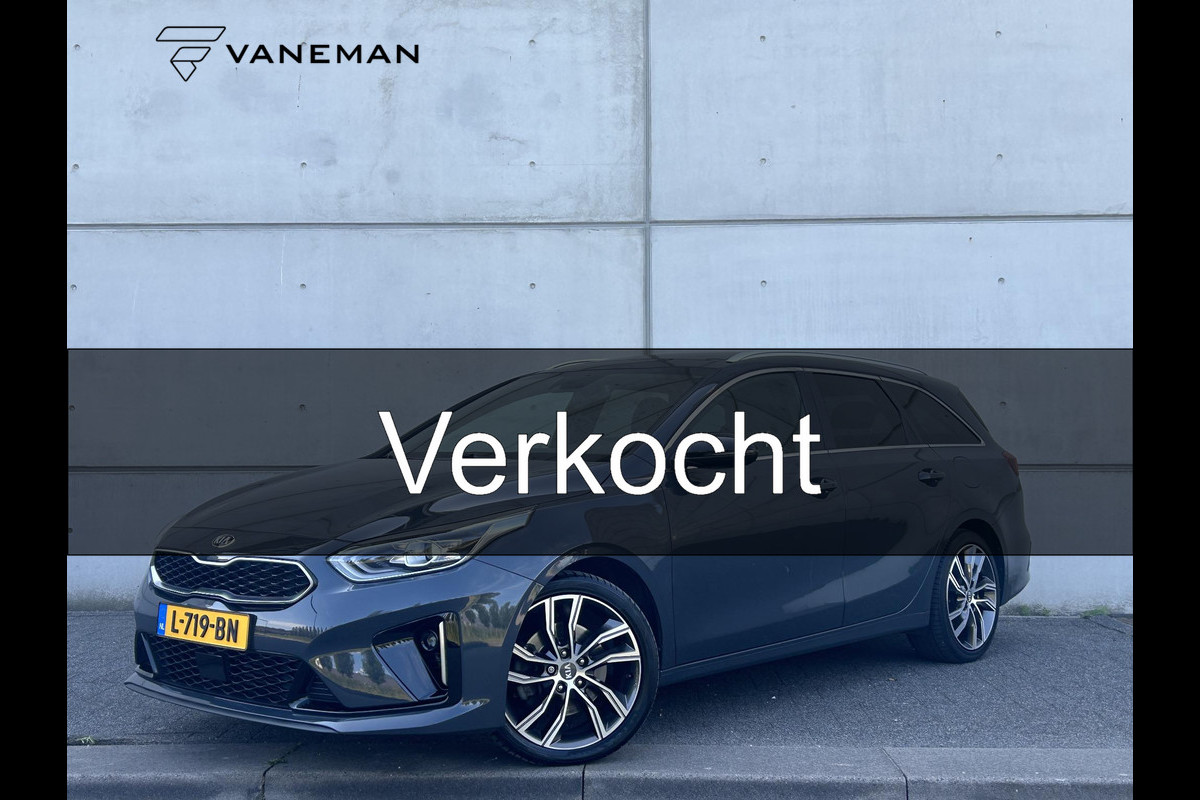 Kia Ceed Sportswagon 1.0 T-GDi GT-Line | Panoramadak | Leder/Alcantara | 18" Velgen | Camera | Navi | Stuur-/Stoelverwarming | Key-Less | Apple CarPlay/Android Auto | PDC | Cruise | LED |