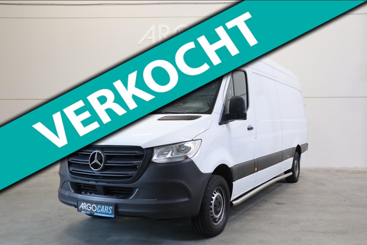 Mercedes-Benz Sprinter 315 CDI NAP L3/H2 AUTOMAAT RWD CAMERA BLIS MBUX SIDEBARS CRUISE CLIMA LEASE v/a €211,- p.m. INRUIL