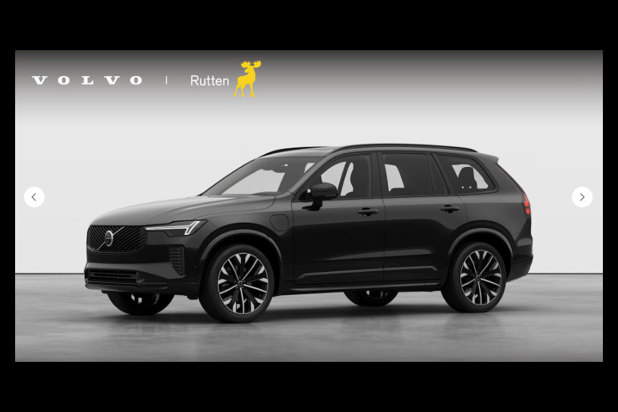 Volvo XC90 T8 455PK Automaat Plug-in hybrid AWD Ultra Dark Begin December in Showroom / Panoramisch schuif-kantel dak /  Head-up Display / 7-persoons / Stoelverwarming en ventilatie / Harman kardon audio / 360 camera /