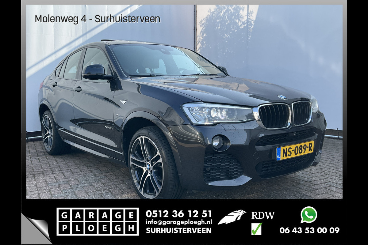 BMW X4 xDrive20i M-Sport Centennial Pano Leder HUD Trekhaak Elek-klep!